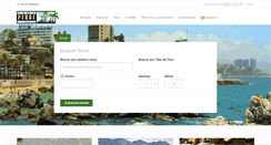Desktop Screenshot of lagopehoetours.cl